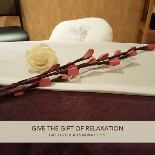 Gift Certificates Never Expire Massage Therapy Gift Certificate